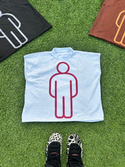 WHITE & PINK BOXY TANK TOP