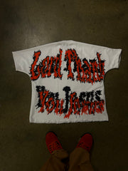 LORD THANK YOU JESUS TEE-BURNT ORANGE