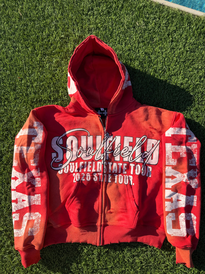 RED TEXAS STATE TOUR ZIPUP