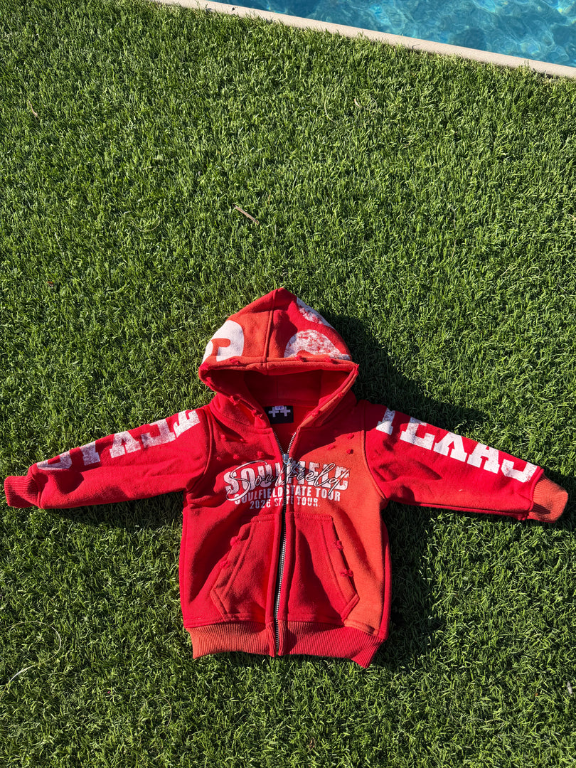 KIDS RED TEXAS STATE TOUR ZIPUP